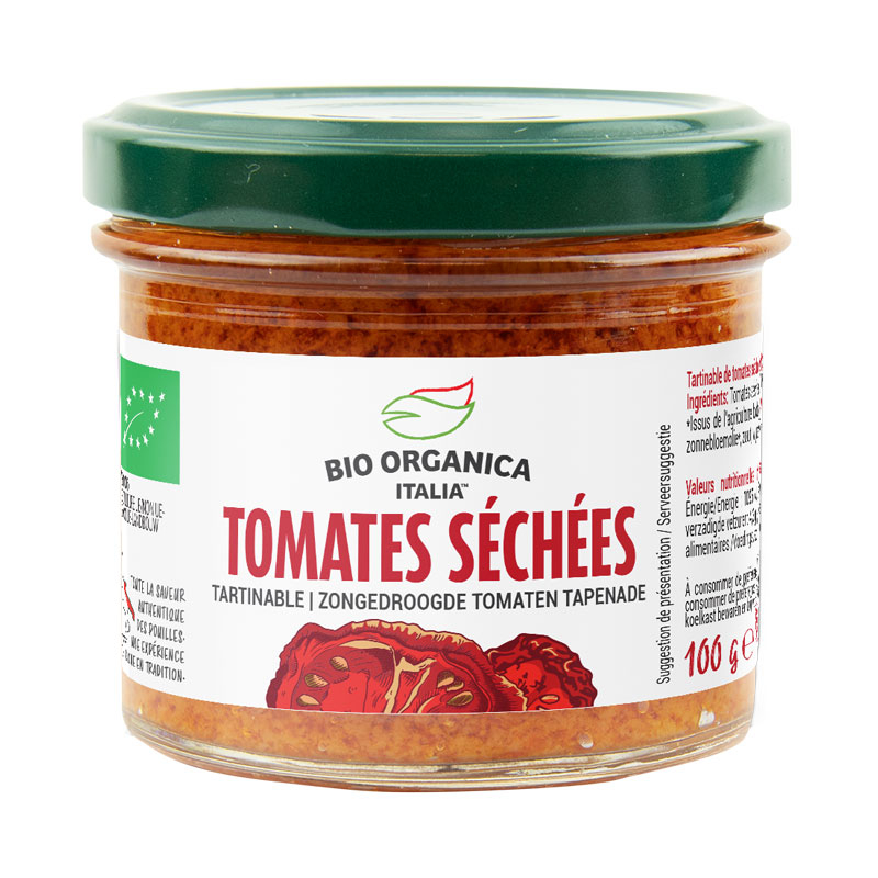 Tartinable de tomates séchées bio - 100g
