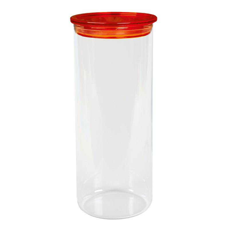 Bocal en verre avec couvercle - 1,4L