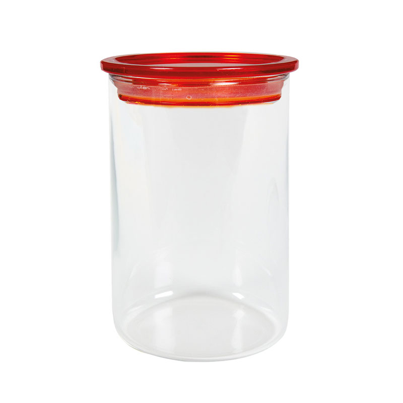 Bocal en verre avec couvercle - 0,8L