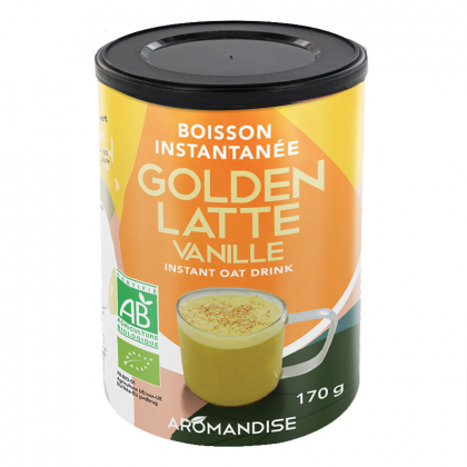 Golden latte vanille bio instantané - 170g