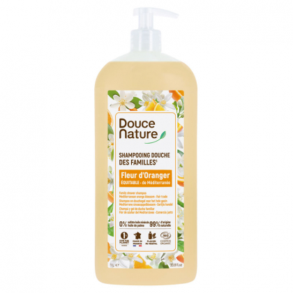 Shampooing douche des familles - Fleur d'oranger - 1L
