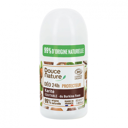 Déodorant bille 24H protecteur au karité bio - 50ml