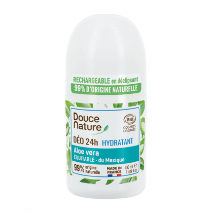 Déodorant bille 24h à l'aloe vera équitable - 50ml