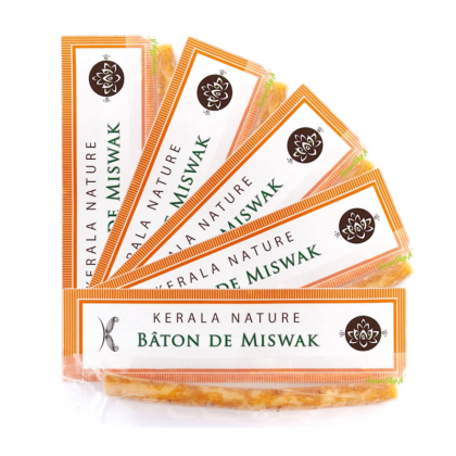 Bâton de Miswak naturel - Lot de 5