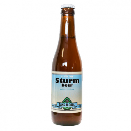 Sturmbeer - Bière blonde bio sans alcool et sans gluten - 33cl