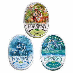 Assortiment de bonbons à l’anis bio - Le trio respiration