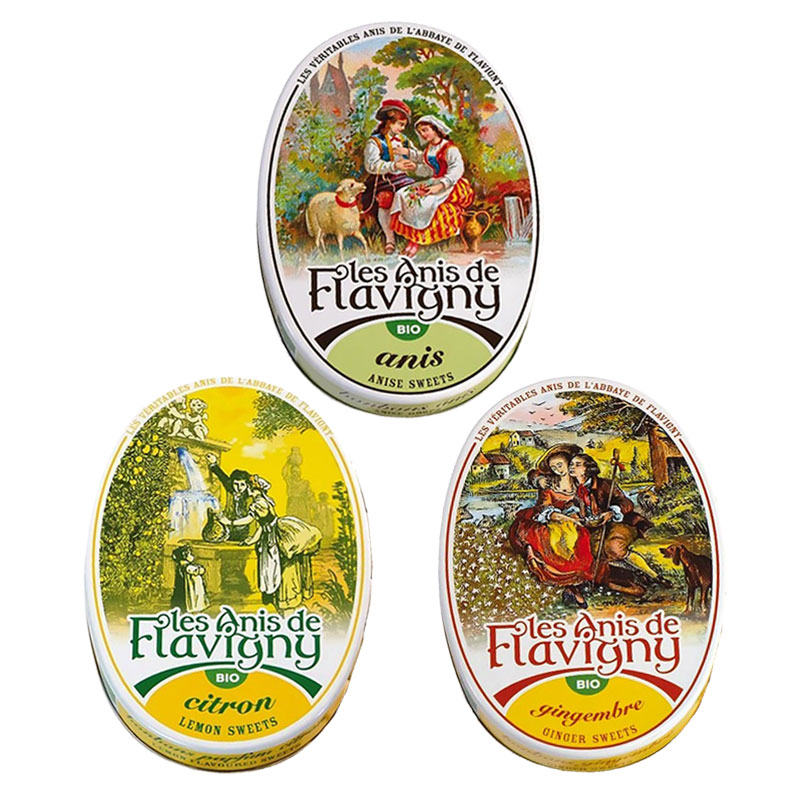 Assortiment de bonbons à l’anis bio - Le trio tonique