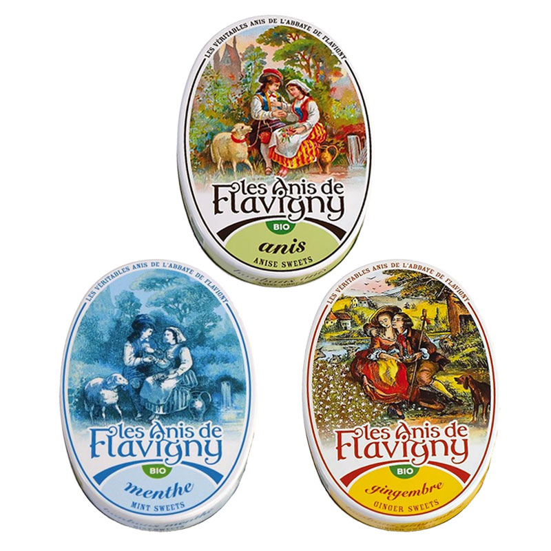 Assortiment de bonbons à l’anis bio - Le trio classique