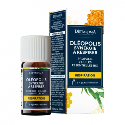Oléopolis synergie à respirer bio - 10ml