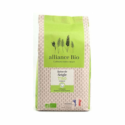 Farine de seigle T150 intégrale bio - 1kg
