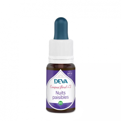 Composé floral n°02 - Nuit paisible - Compte gouttes de 15ml