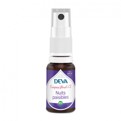 Composé floral n°02 - Nuit paisible - Spray de 15ml