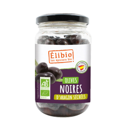 Olives noires d’Aragon séchées bio - 200g
