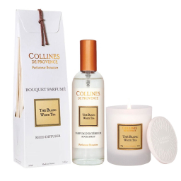 Trio intérieur parfumé - Thé blanc
