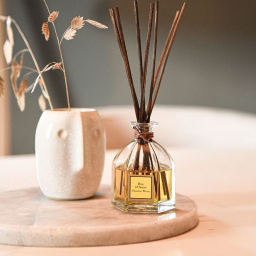 Tiges en rotin marron pour bouquet parfumé - Sachet de 20x21cm