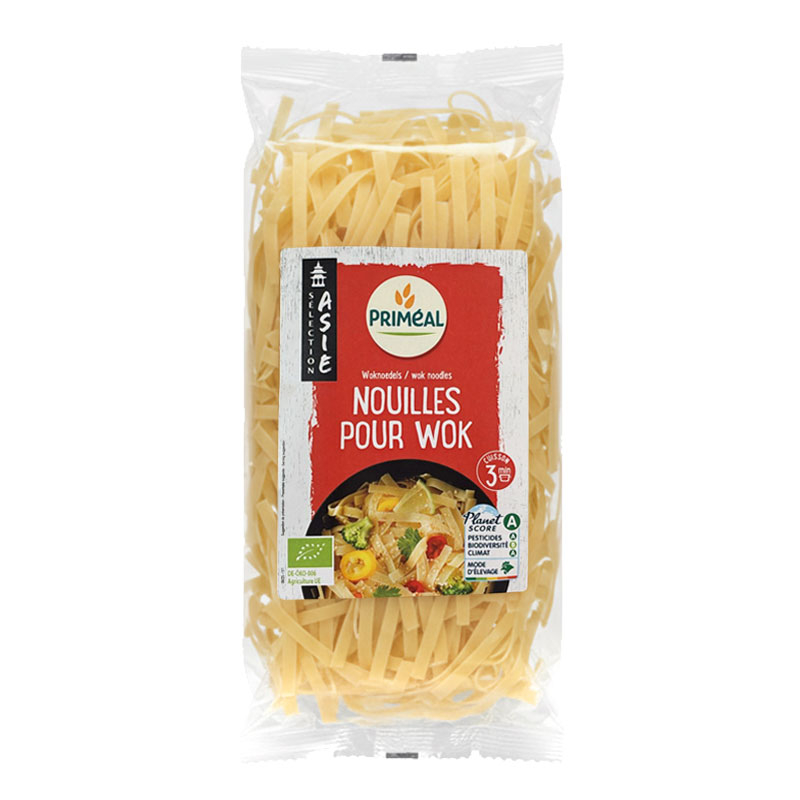 Nouilles bio pour wok - 250g