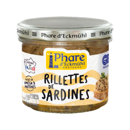 Rillettes de sardines pêche responsable - 90g