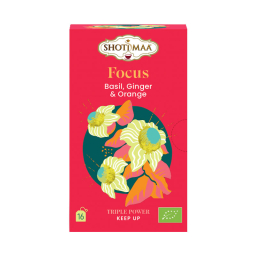 Infusion Focus - Basilic, gingembre et orange - 16 sachets