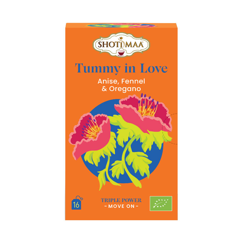 Infusion Tummy in love - Anis, fenouil et origan - 16 sachets