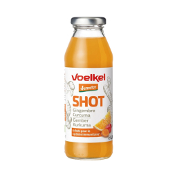 Shot au gingembre et curcuma certifié Demeter - 28cl