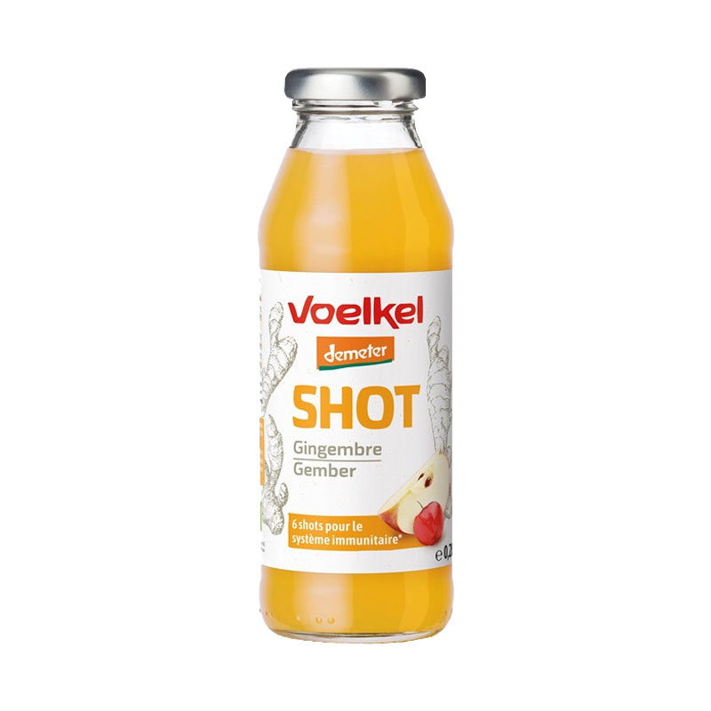 Shot au gingembre certifié Demeter - 28cl