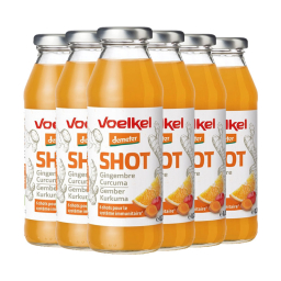 Shot au gingembre et curcuma certifié Demeter - Lot de 6x28cl