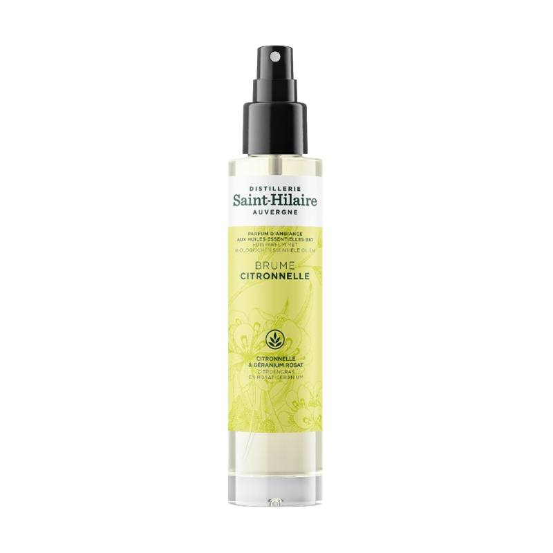 Brume d'intérieur à la citronnelle bio - 105ml 