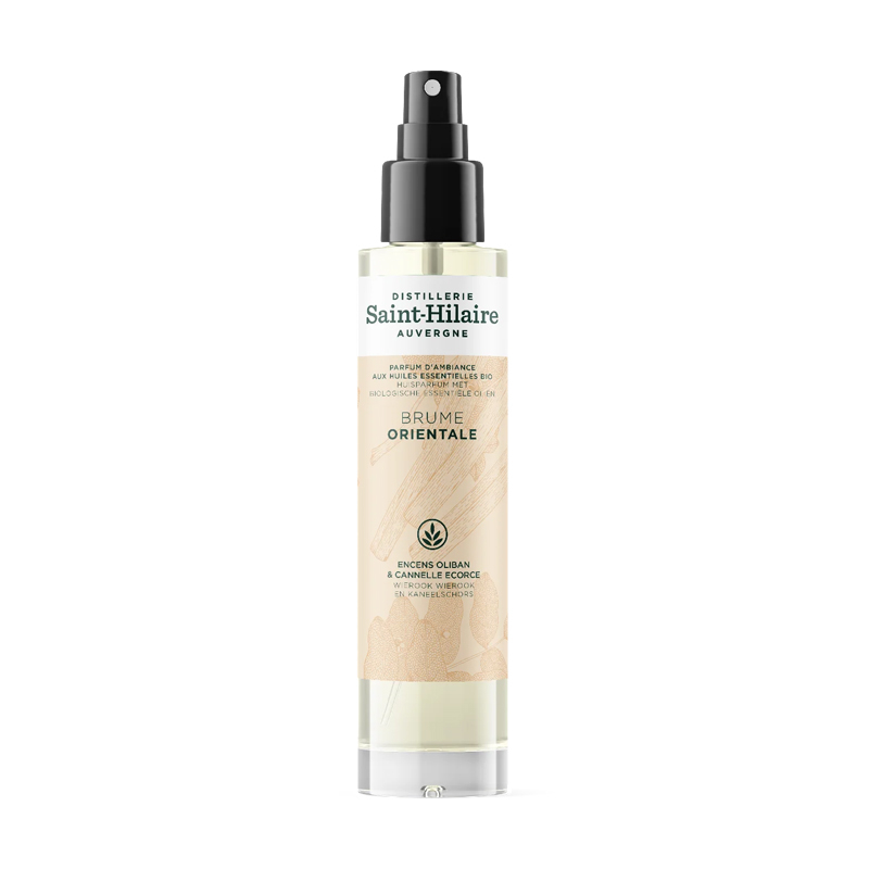 Brume d'intérieur Orientale à l'encens et cannelle bio - 105ml 