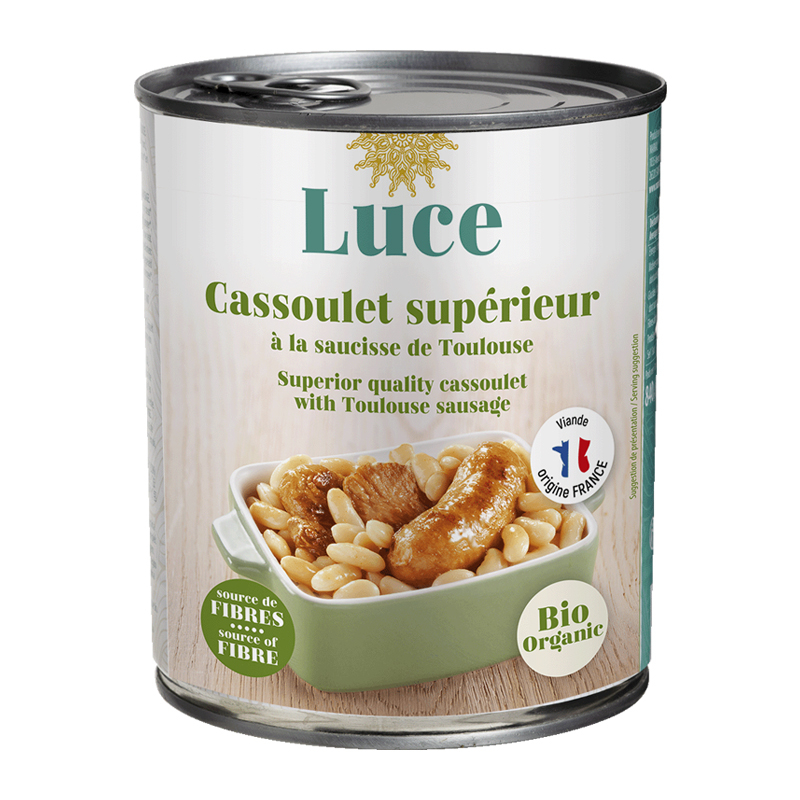 Cassoulet toulousain bio - 840g