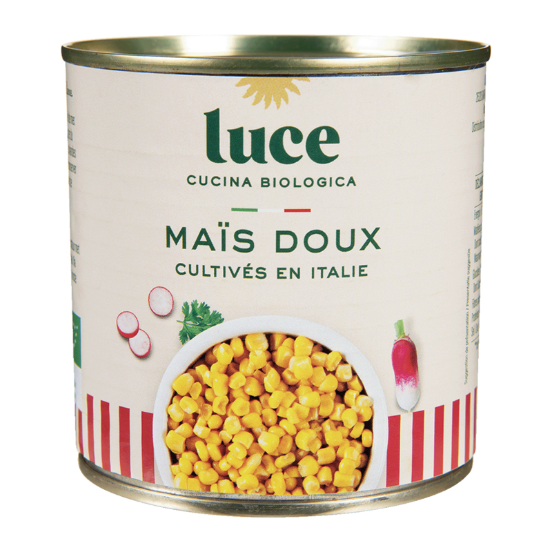 Maïs doux en grain bio - 340g