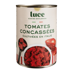 Tomates concassées bio - 400g