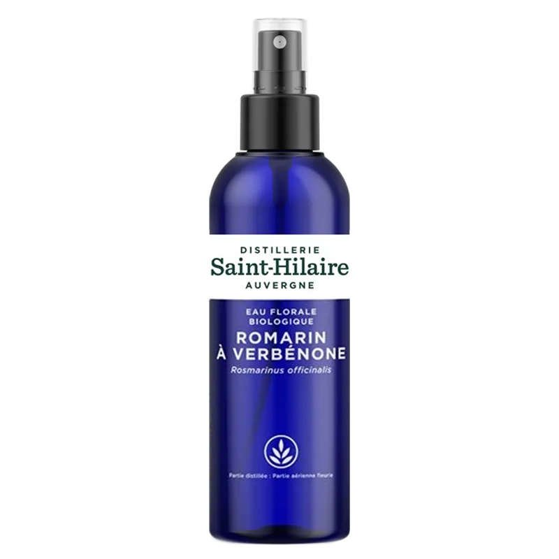 Eau florale bio de romarin verbénone - Spray de 200ml