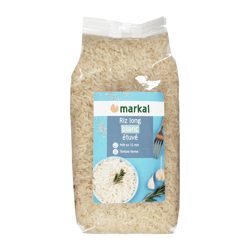 Riz long blanc étuvé - 1kg