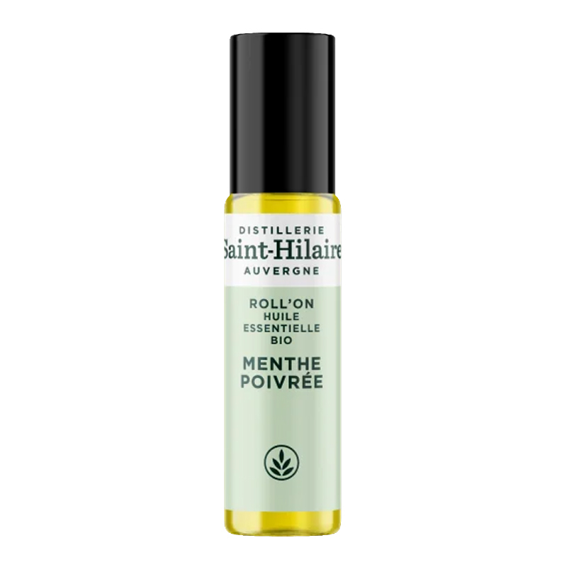 Roll'on à l'huile essentielle de menthe poivrée bio - 10ml
