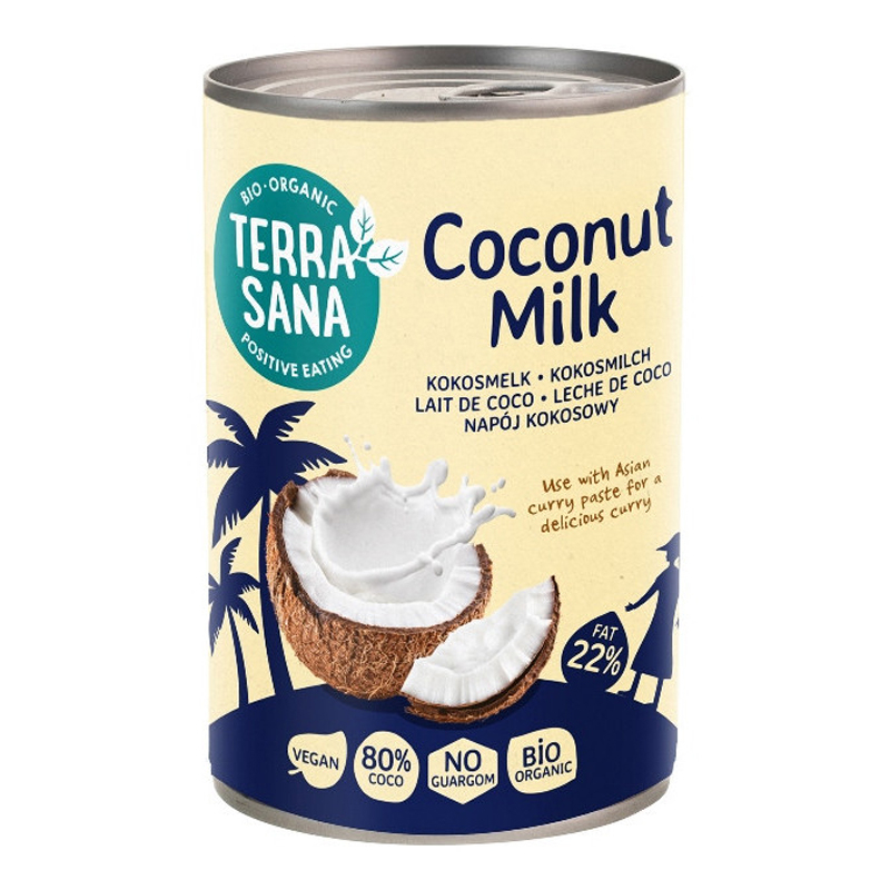 Lait de coco bio 22%mg - 400ml