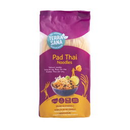 Nouilles pad thaï au riz complet bio - 250g