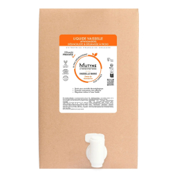 Liquide vaisselle et mains dégraissant - Zeste de mandarine - Écorecharge 10L