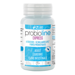 Probioline express - Flore intestinale - 28 gélules