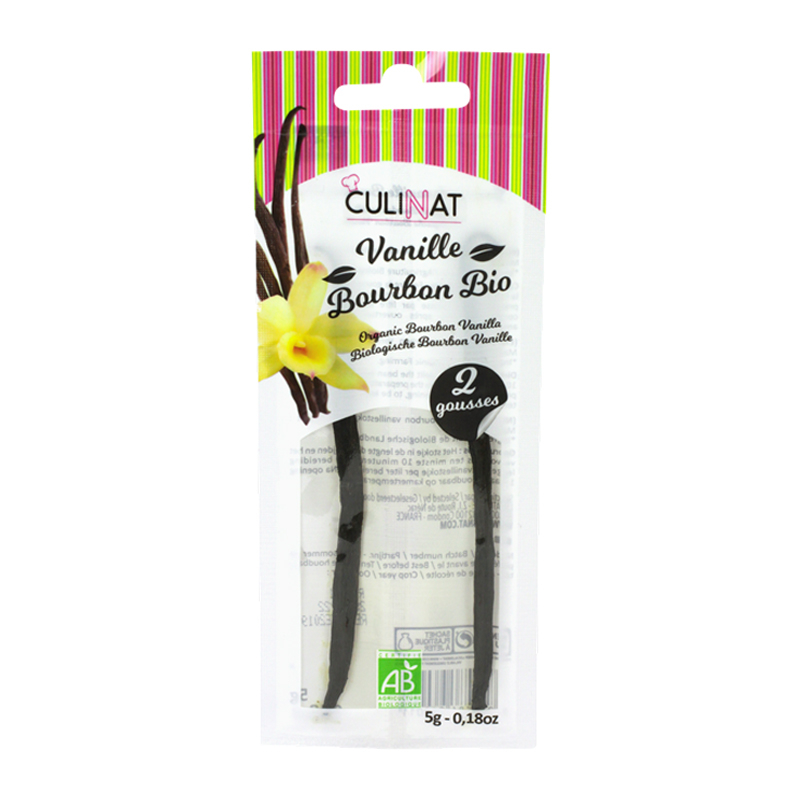 Gousse de vanille Bourbon - 2 gousses