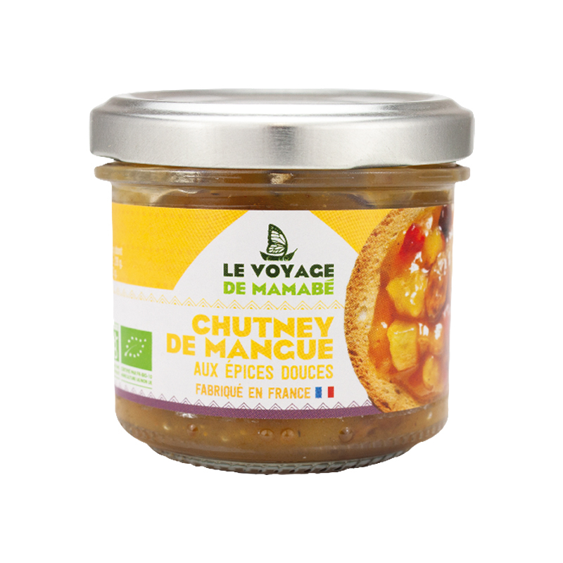 Chutney de mangue bio aux épices douces - 100g