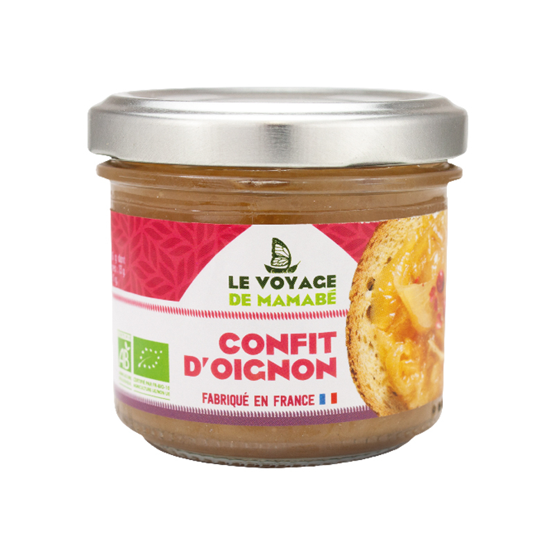 Confit d'oignon bio - 105g