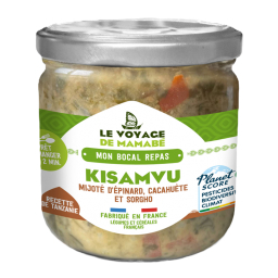 Kisamvu bio - Bocal repas de 330g