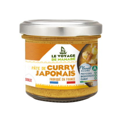 Pâte curry japonais bio - 105g