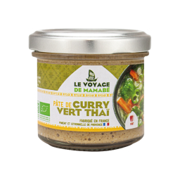 Pâte de curry vert Thaï bio - 105g