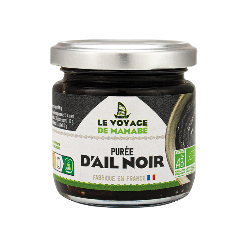 Purée d'ail noir bio - 85g