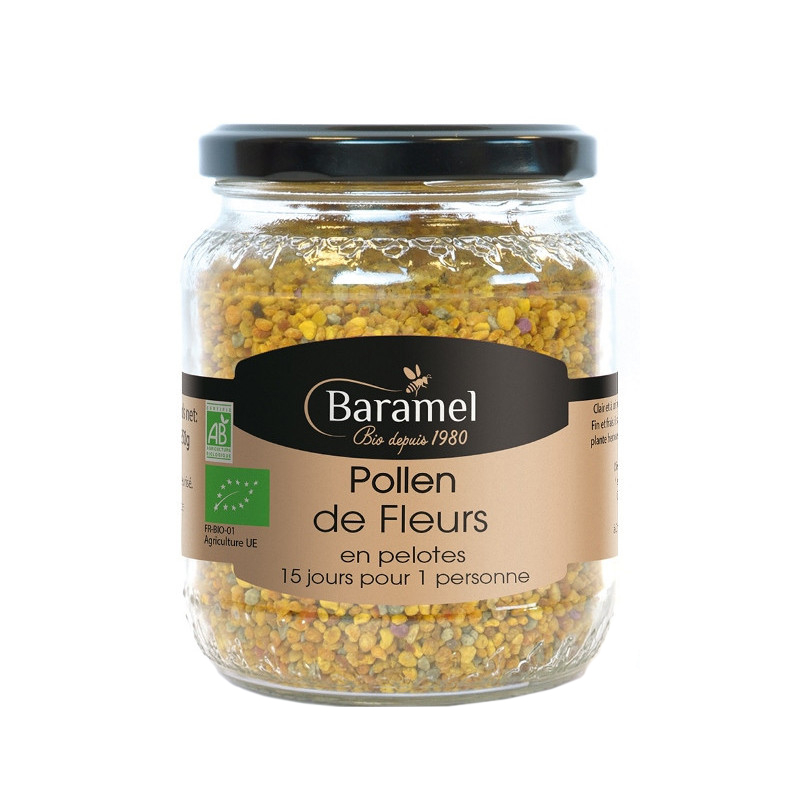 Pollen sec de fleurs bio - 220g