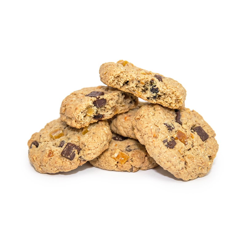 Cookies orange et pépites de chocolat noir 60% bio et équitable - 1kg