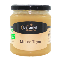 Miel de thym de Grèce crémeux bio - 375g