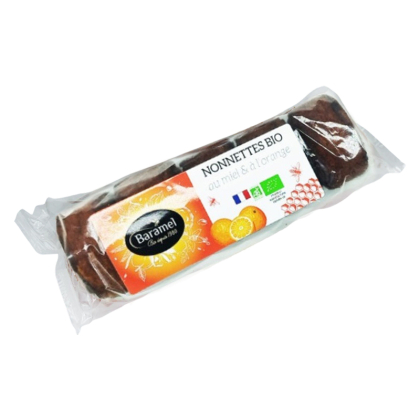 Nonnettes au miel et à l'orange bio - 160g
