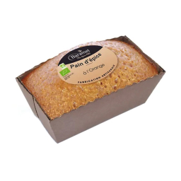 Pain d'épice bio à l'orange - 300g